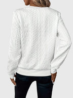 Nora | Women's Cable Knit Quarter-Zip Sweater