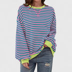 Kayli | Women's Oversized Striped Sweater