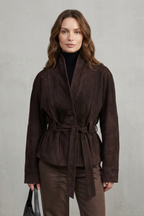 Alette | Women's Cropped Double Breasted Wool Jacket