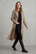 Carletta | Women's Faux Fur Double Breasted Winter Coat