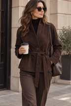 Alette | Women's Cropped Double Breasted Wool Jacket