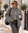 Amara | Women's Funnel Neck Quilted Jacket