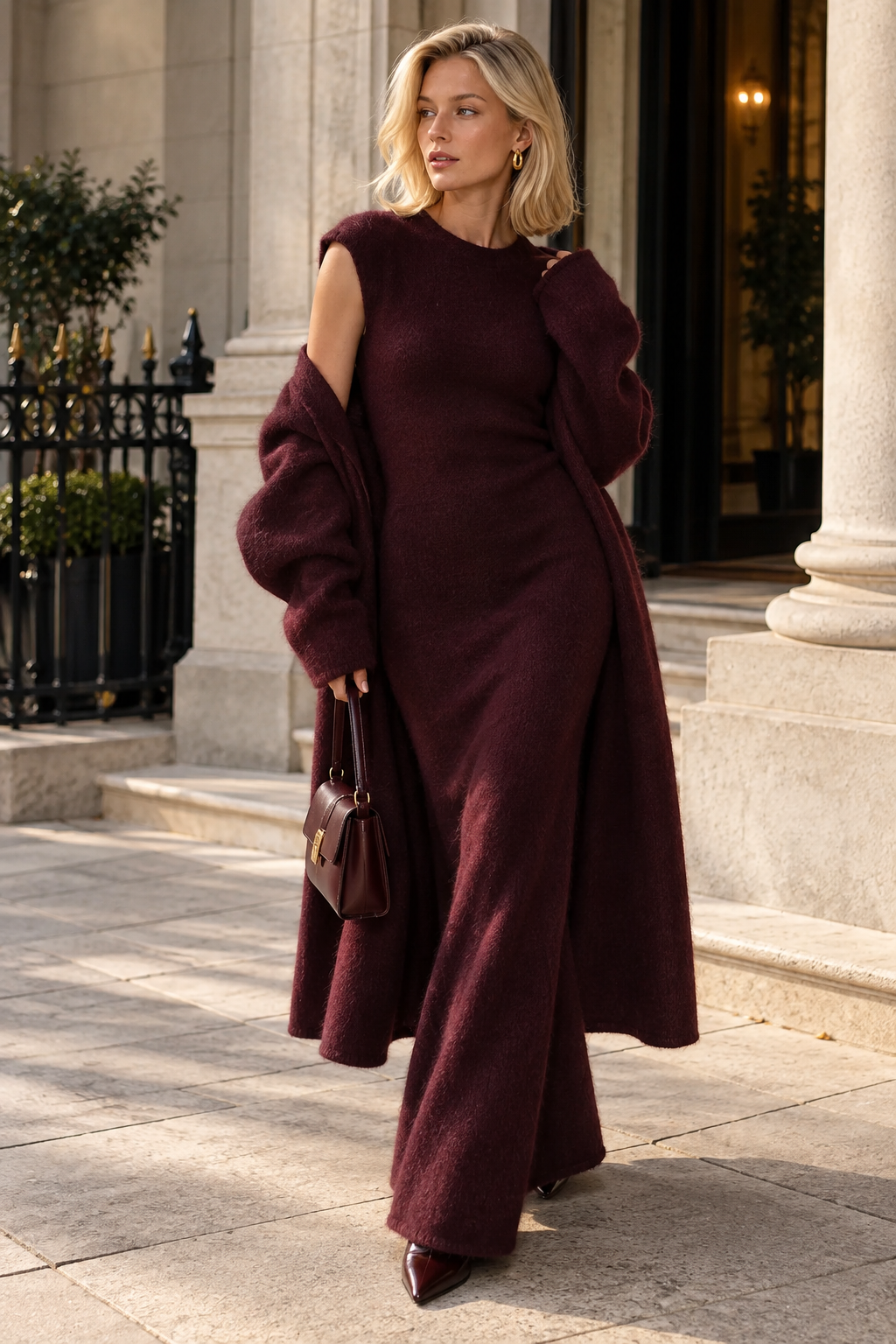 Élise | Women's Knit Maxi Co-Ord Set