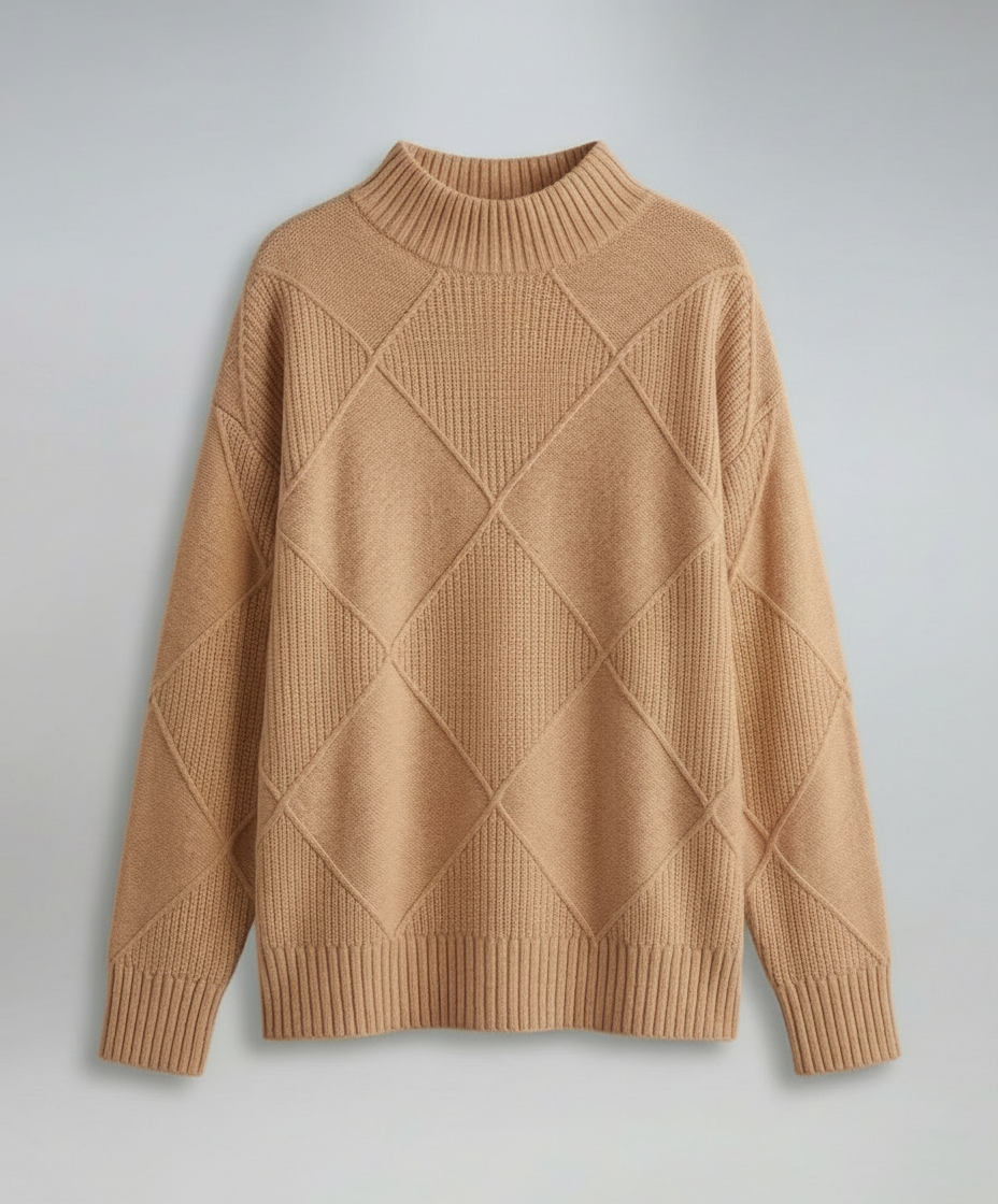 Women’s Soft Turtleneck Sweater - Crawleigh