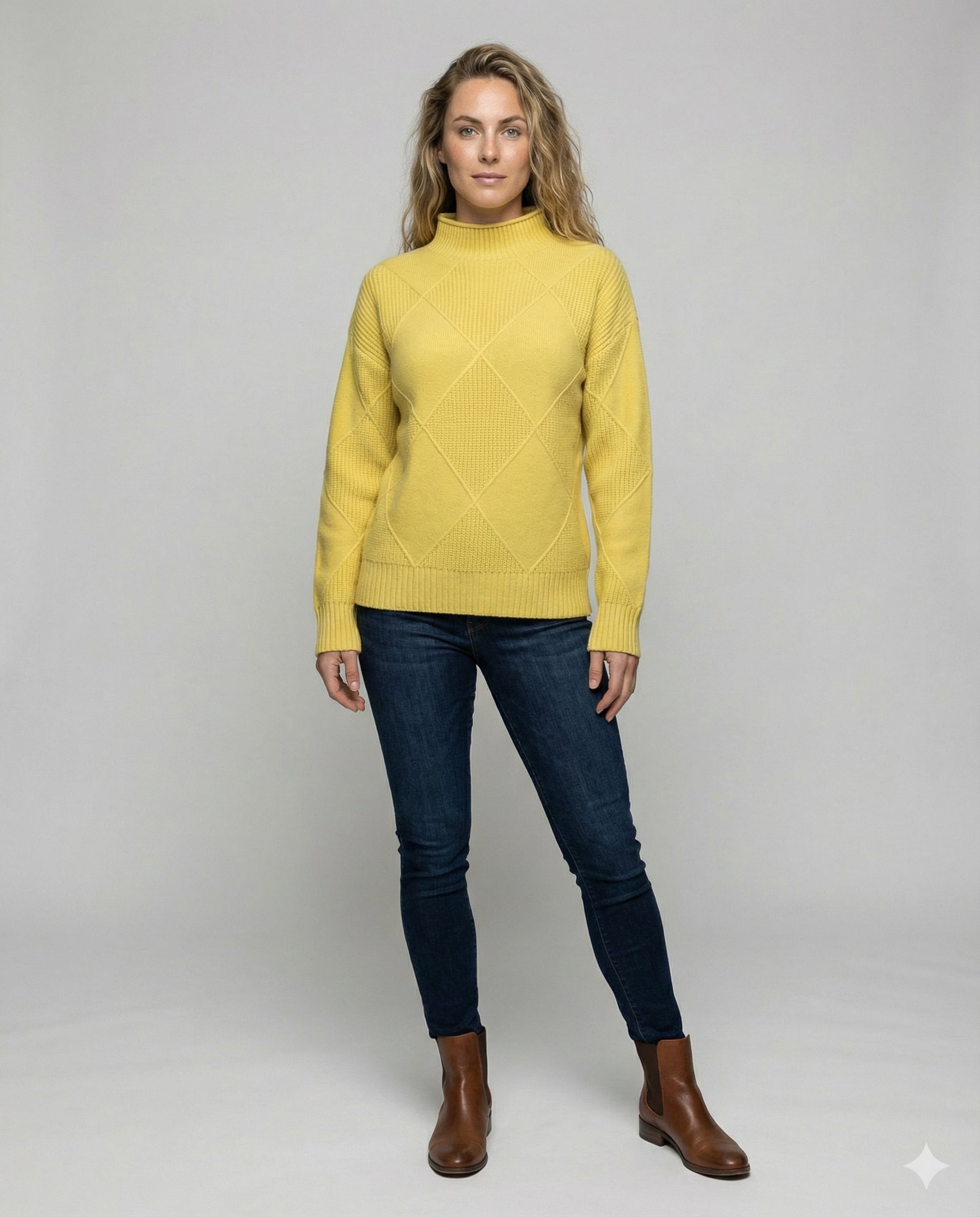 Women’s Soft Turtleneck Sweater - Crawleigh