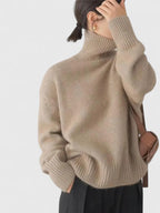 Alizandra | Women's Oversized Luxury Turtleneck Sweater
