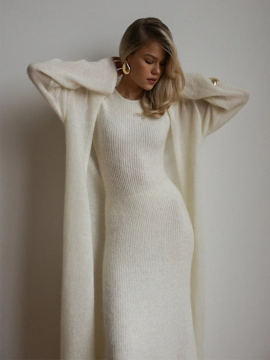Élise | Women's Knit Maxi Co-Ord Set