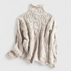 Zendrielle | Women's Cable Knit Turtleneck Sweater