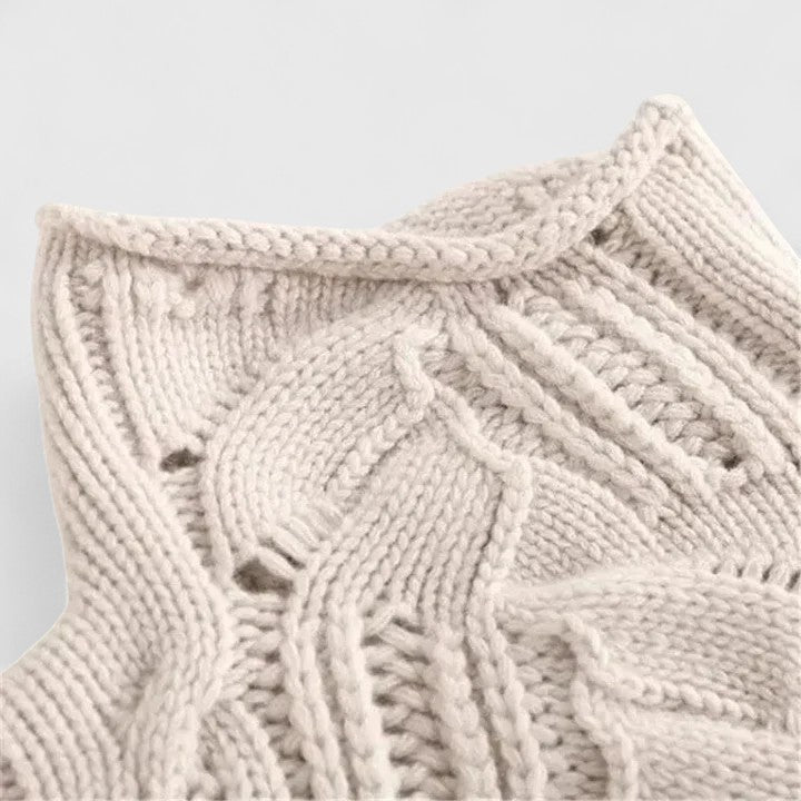 Zendrielle | Women's Cable Knit Turtleneck Sweater