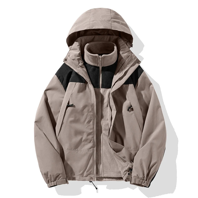 Kira | Women's 3-in-1 Waterproof Outdoor Skiing Jacket