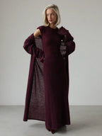 Élise | Women's Knit Maxi Co-Ord Set