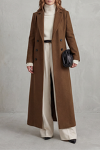 Valderine | Women's Tailored Long Wool Coat