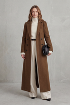 Valderine | Women's Tailored Long Wool Coat