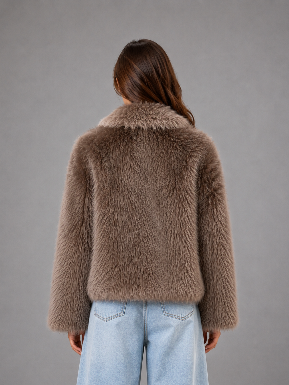 Arabella | Women's Oversized Collared Faux Fur Winter Coat