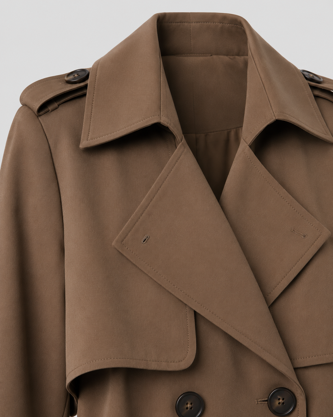 Renée | Women's Long Belted Trench Coat