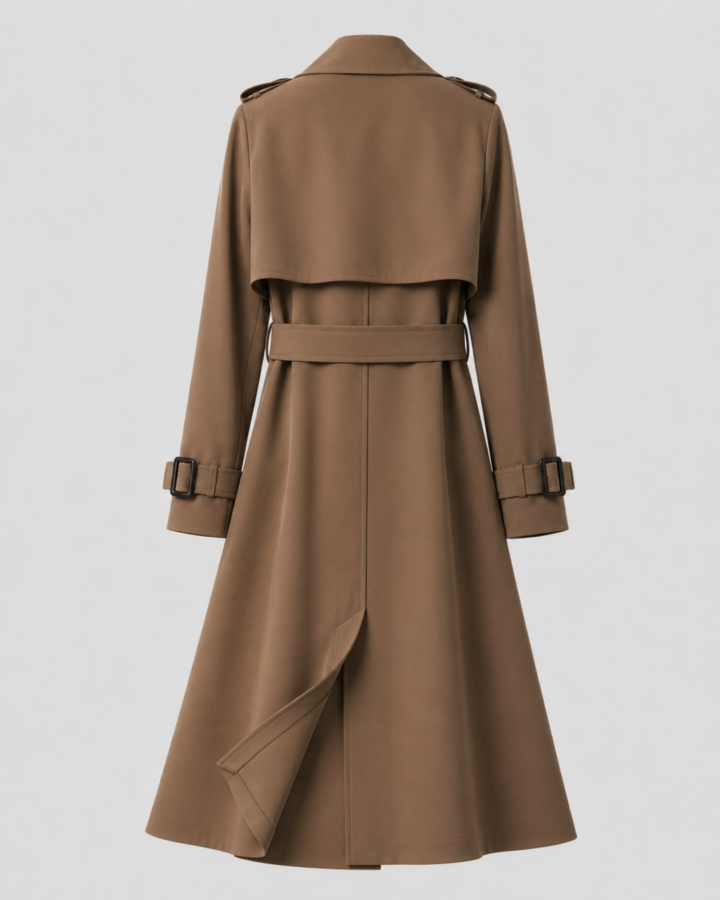 Renée | Women's Long Belted Trench Coat