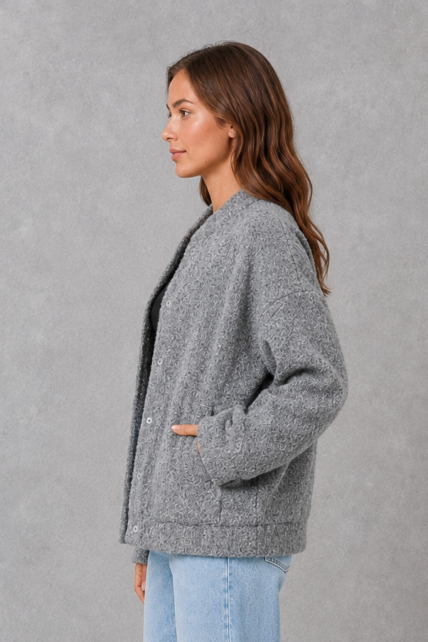 Harriet | Oversized Open-Front Smart Casual Jacket