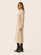 Amabel | Jumper Dress with Roll Neck and Relaxed Midi Fit