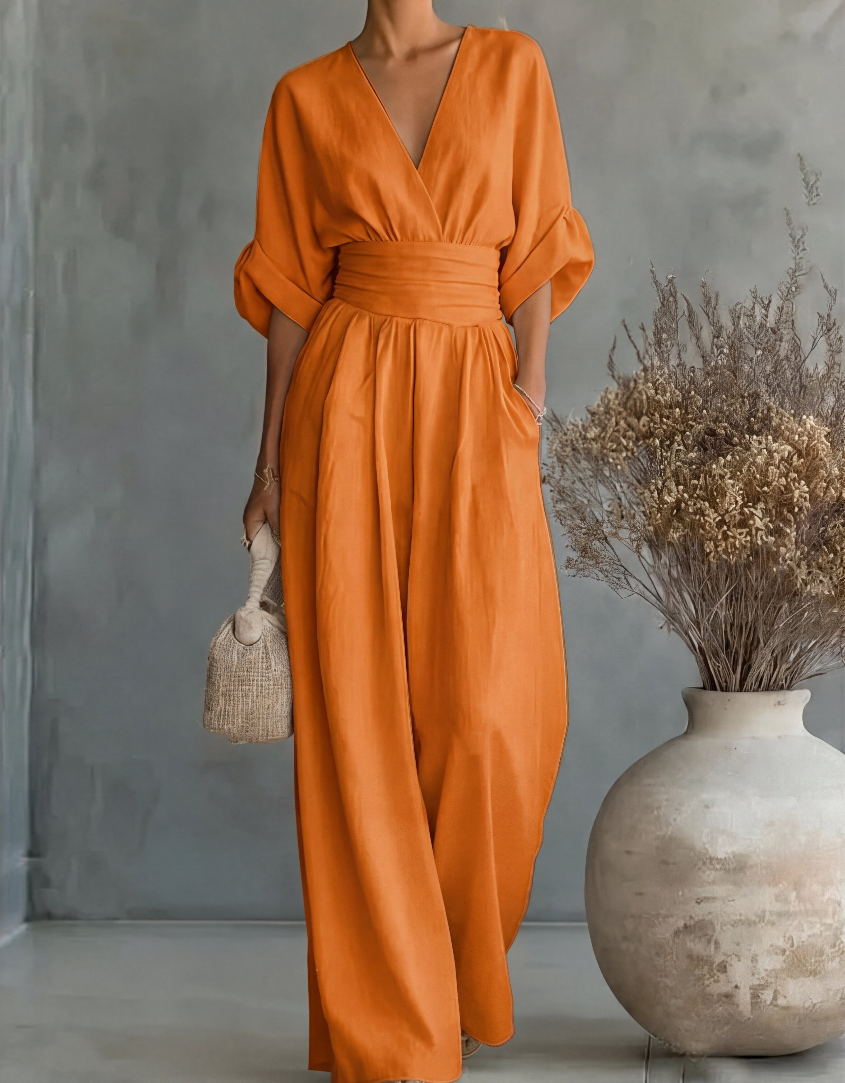 Genevieve | Elegant Wide-Leg Jumpsuit