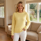 Marigold Cable lifestyle Yellow