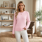 Marigold Cable lifestyle Pink