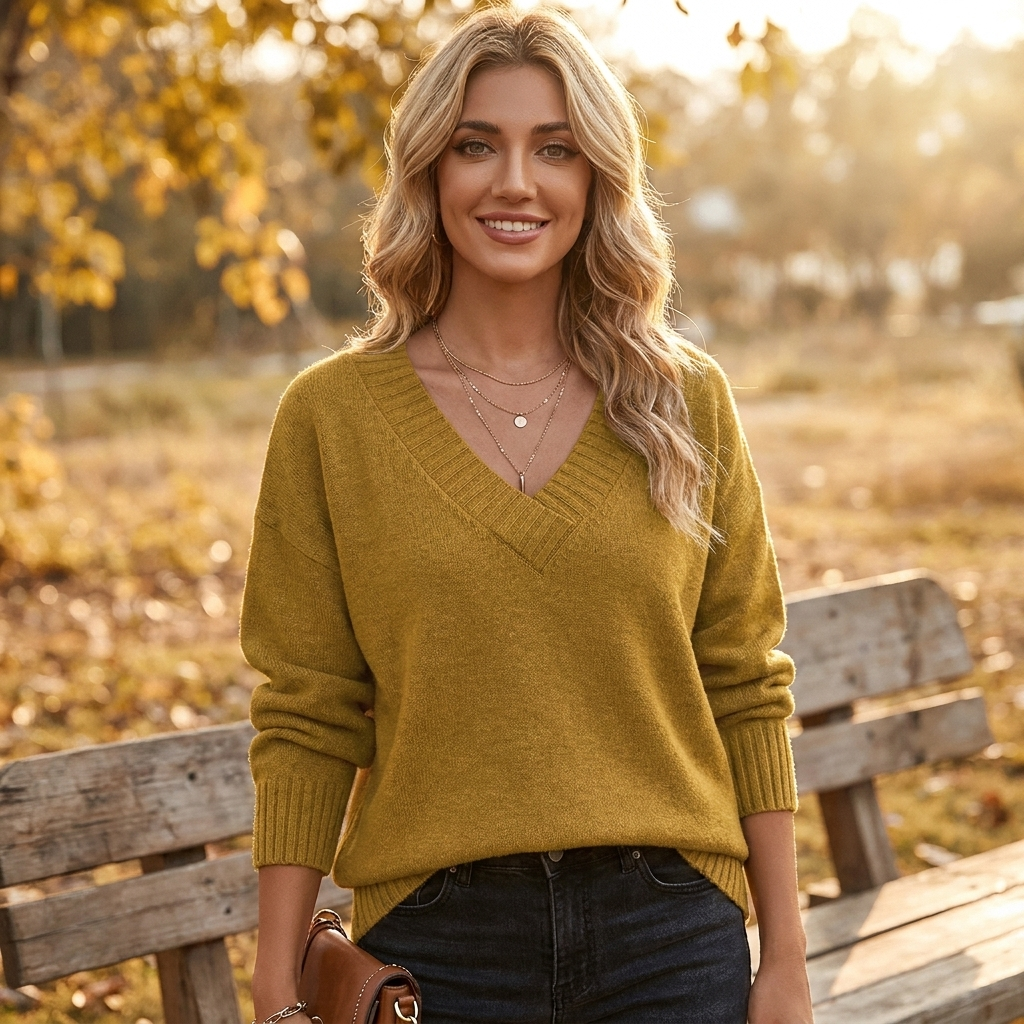 Fenna lifestyle Mustard