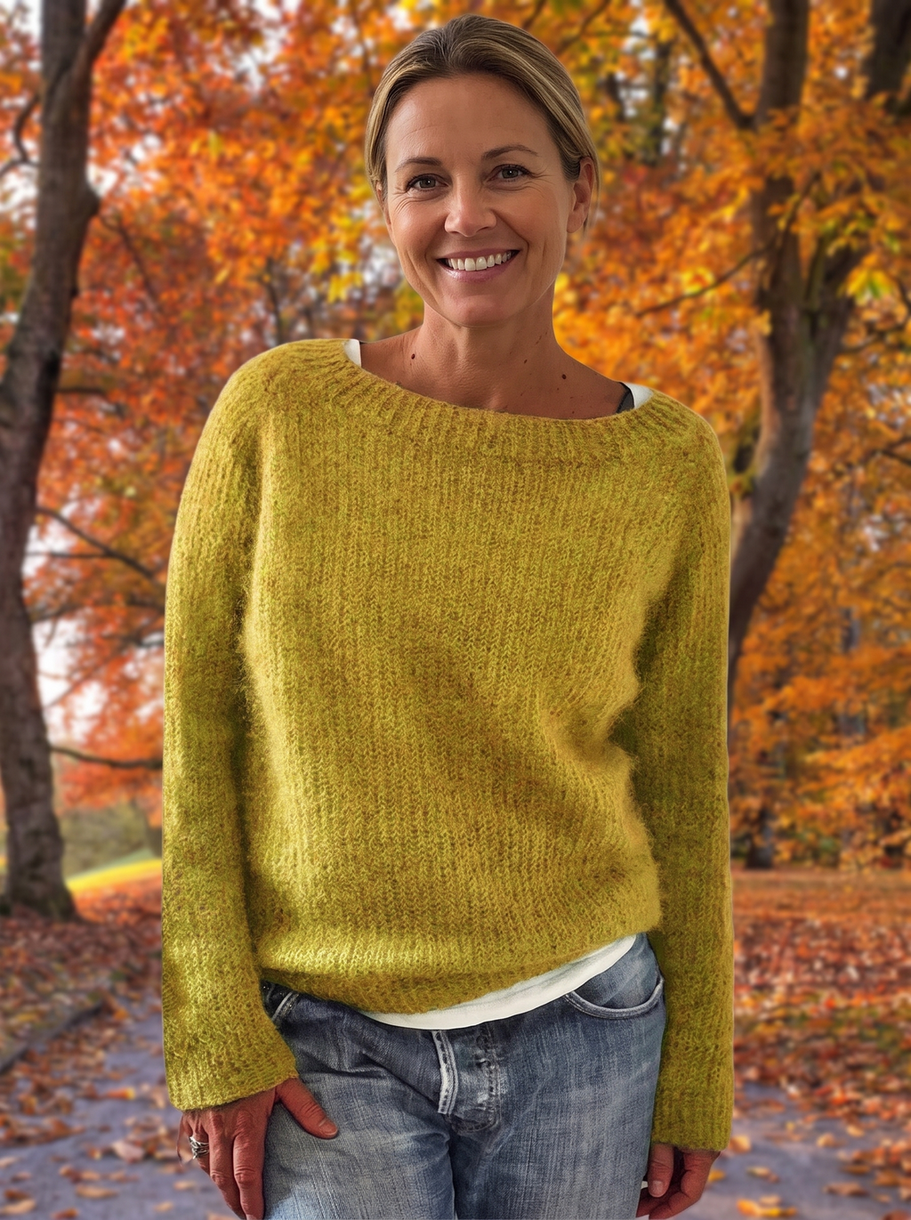 Sylvie jumper lifestyle Yellow v2