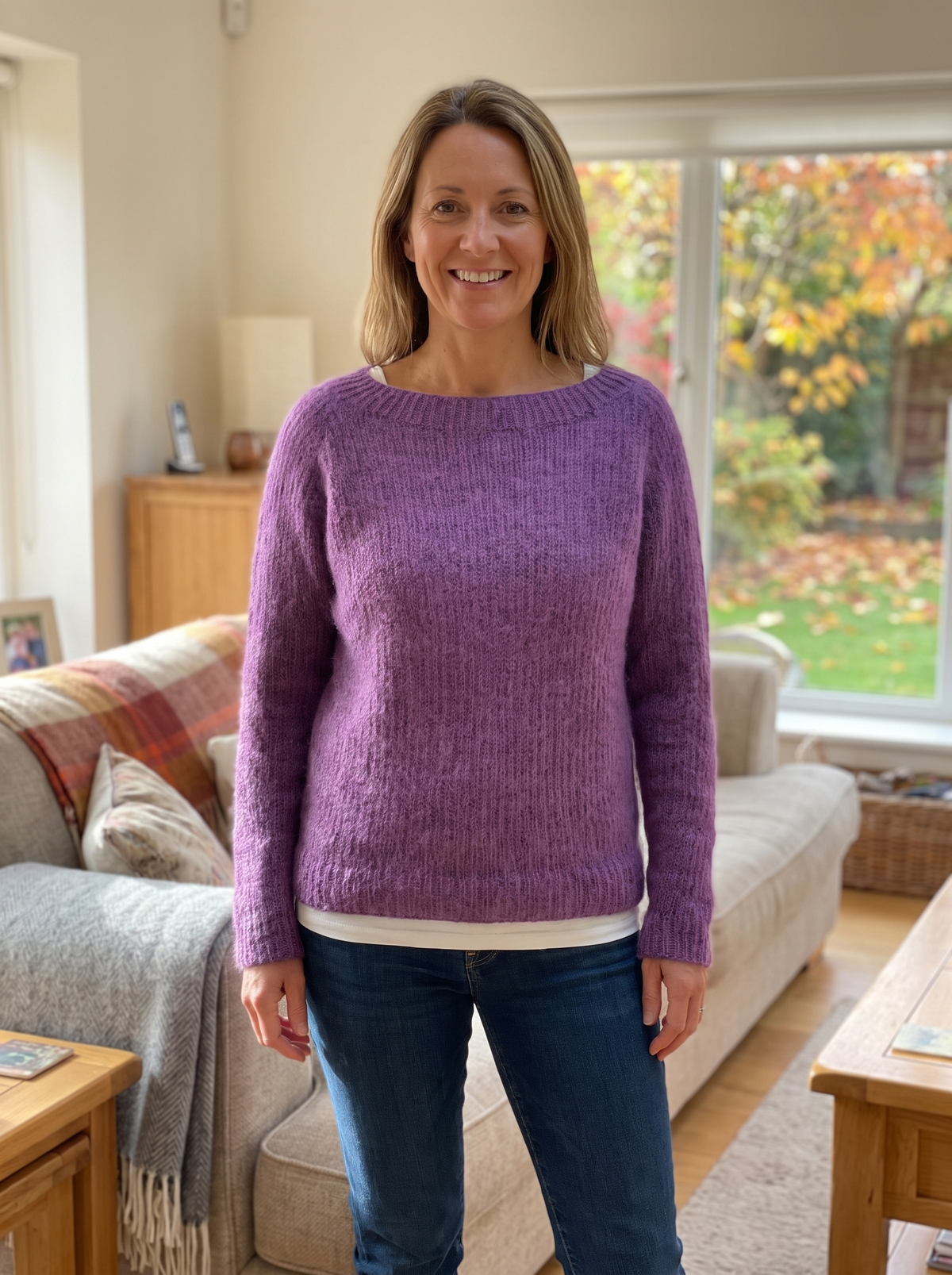 Sylvie jumper lifestyle Purple