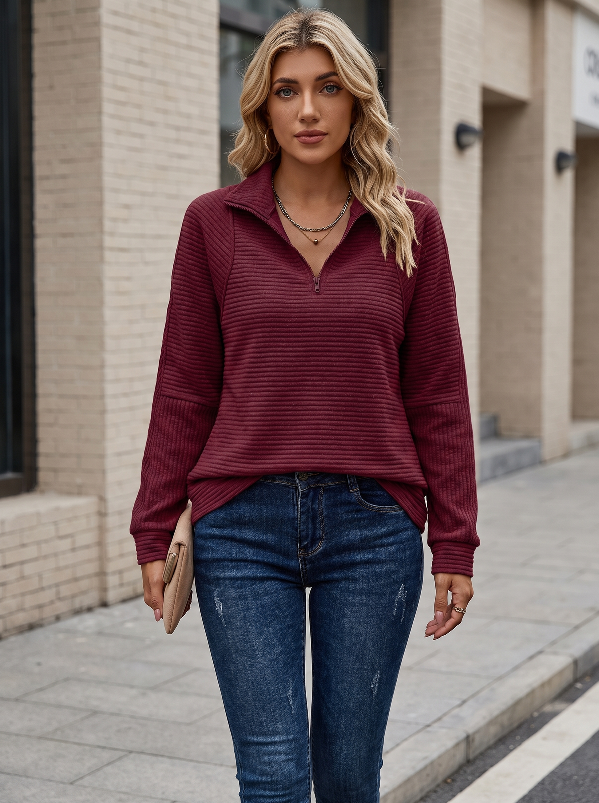 Chrystah lifestyle PMax street Red