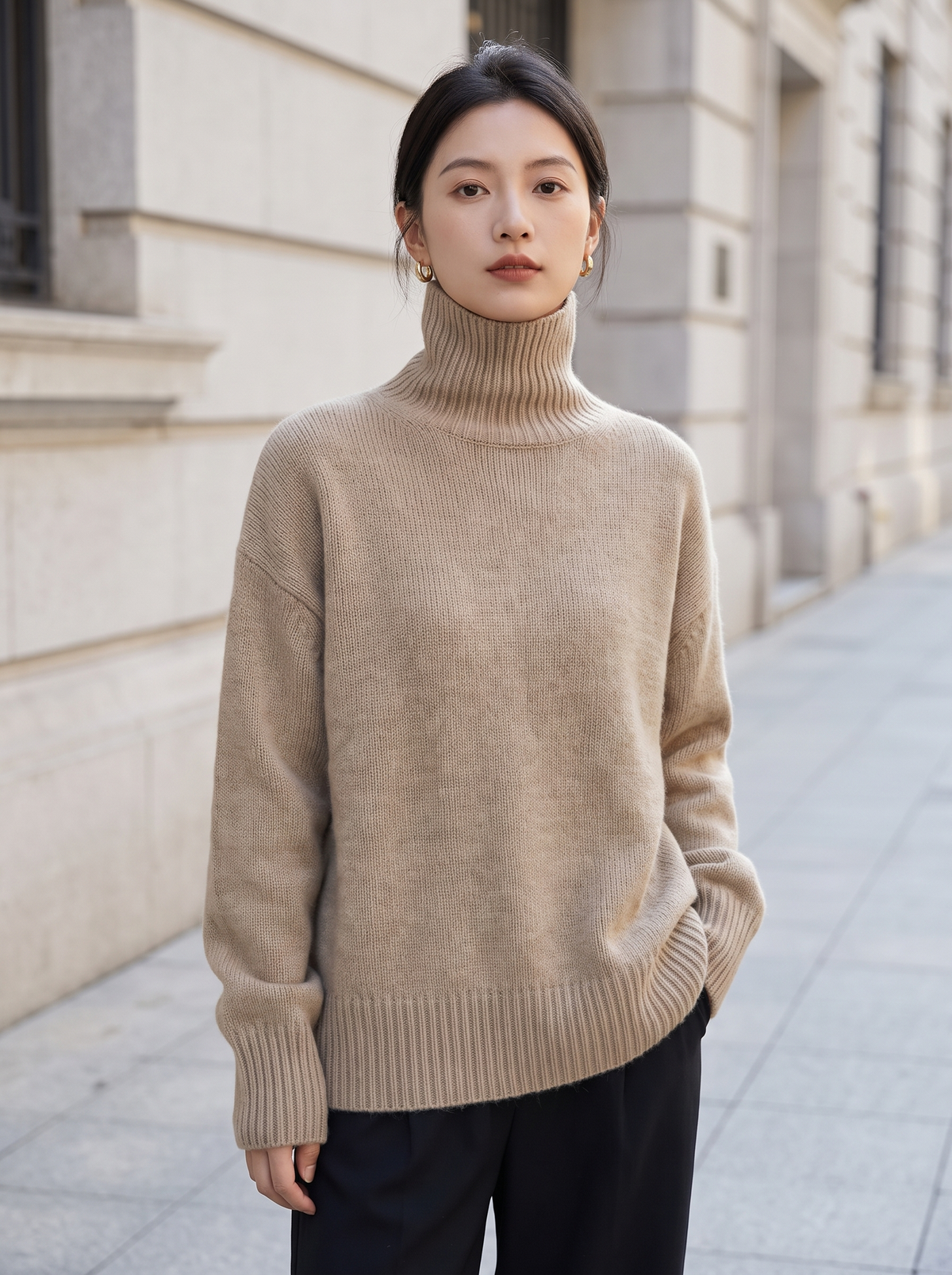 Alizandra lifestyle PMax street Khaki