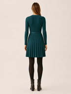 Neravine | Jumper Dress with Wrap Front and Tie Waist