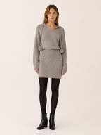 Ottavia | Jumper Dress with Hood and Drawstring Detail