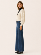 Sophronia | Cropped Cardigan with Button Front