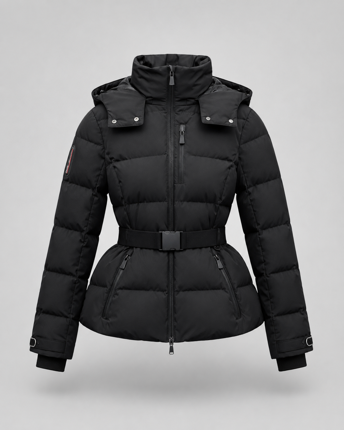 Margot | Women's Hooded Belted Puffer Jacket